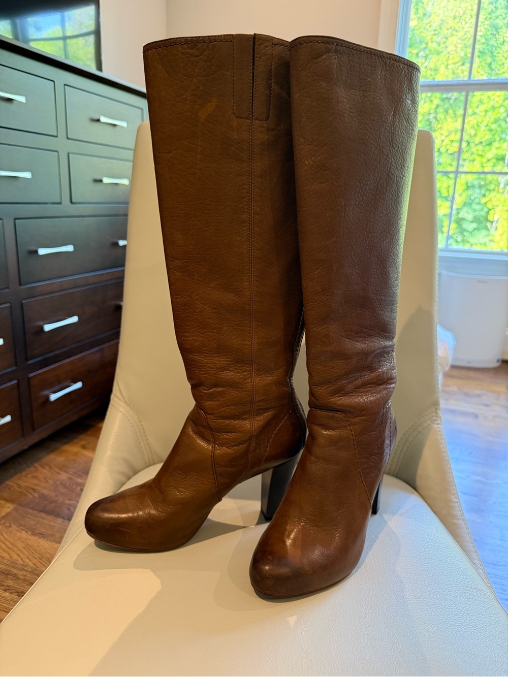 Frye Brown Leather Women's Boots Size 7